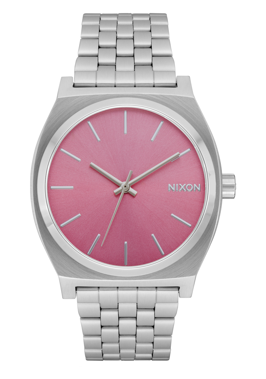 Time Teller - Silver / Pink View 1