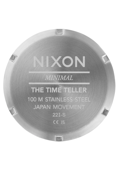 Time Teller - Silver / Coral