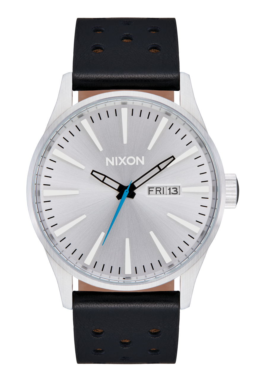 Sentry Leather - Chrome / Silver Sunray / Black View 1