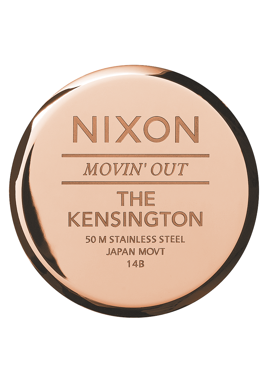 Kensington Leather - Rose Gold / Black View 4