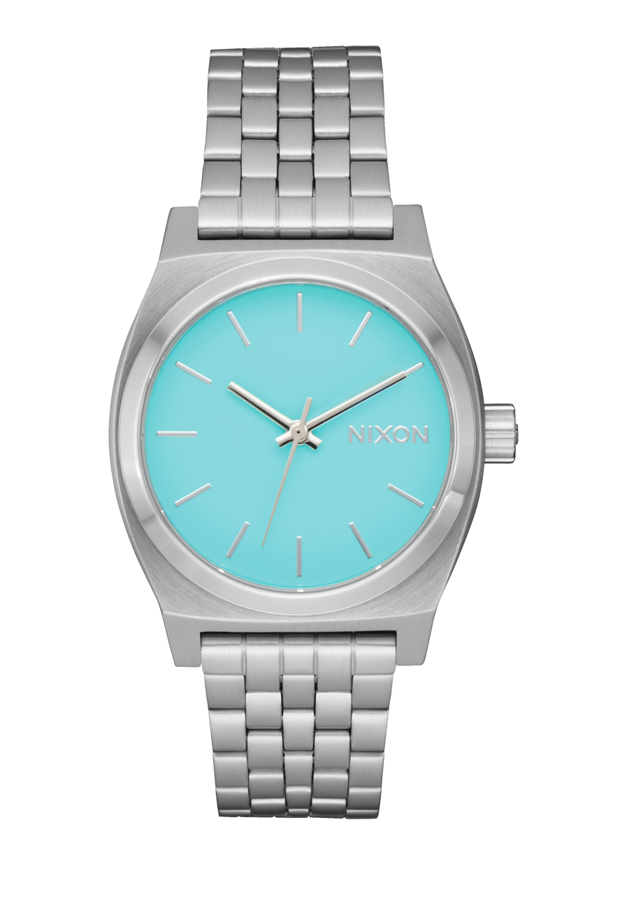 Medium Time Teller - Silver / Turquoise View 1