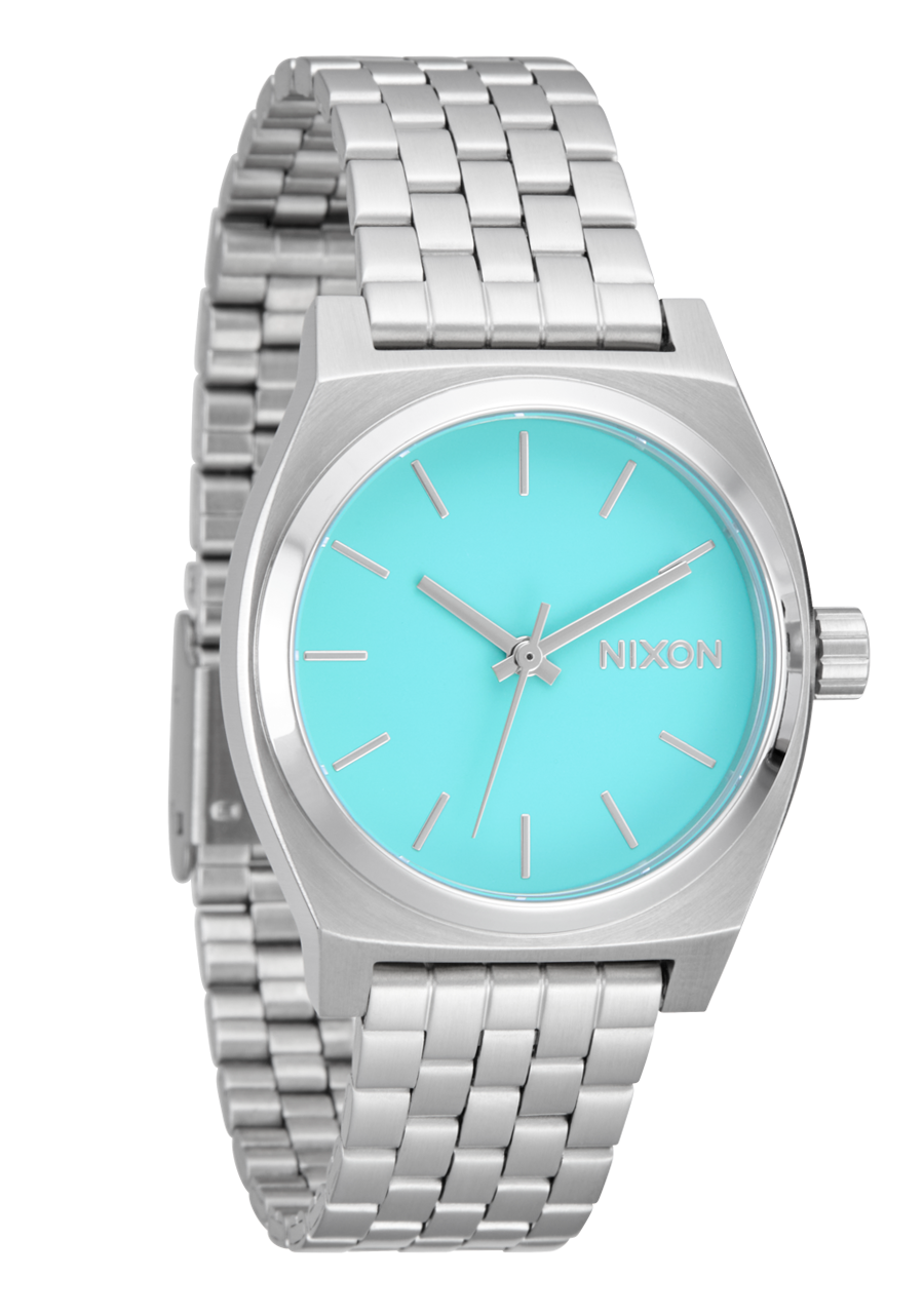 Medium Time Teller - Silver / Turquoise View 2