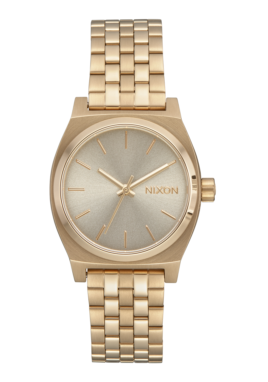 Medium Time Teller - Light Gold / Vintage White View 1