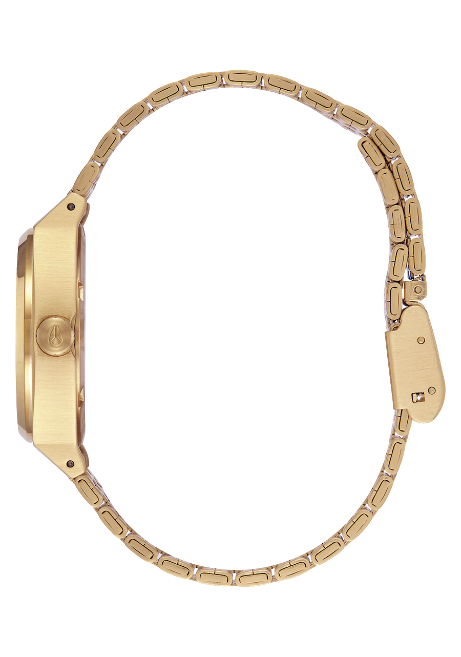 Medium Time Teller - Light Gold / Vintage White View 2