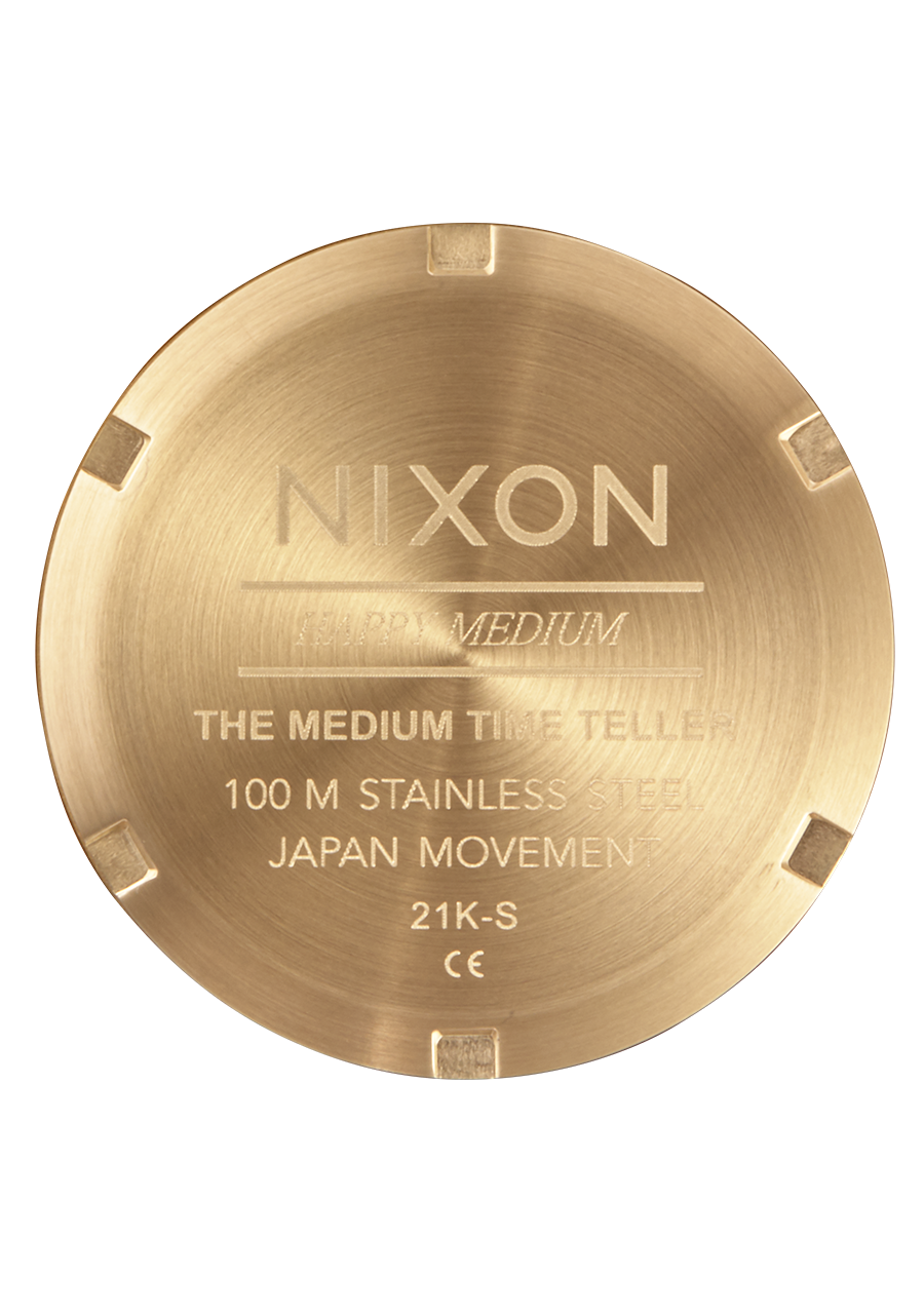 Medium Time Teller - Light Gold / Vintage White View 4
