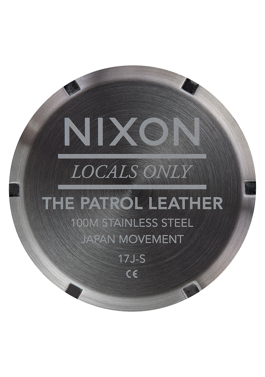 Patrol Leather - Gunmetal / Gold View 4
