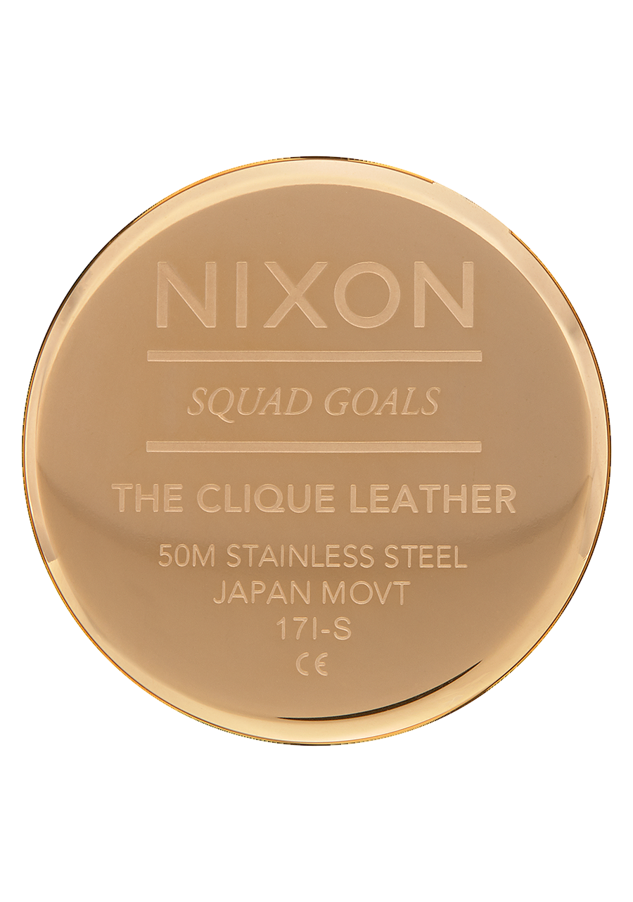 Clique Leather - Gold / Black View 4