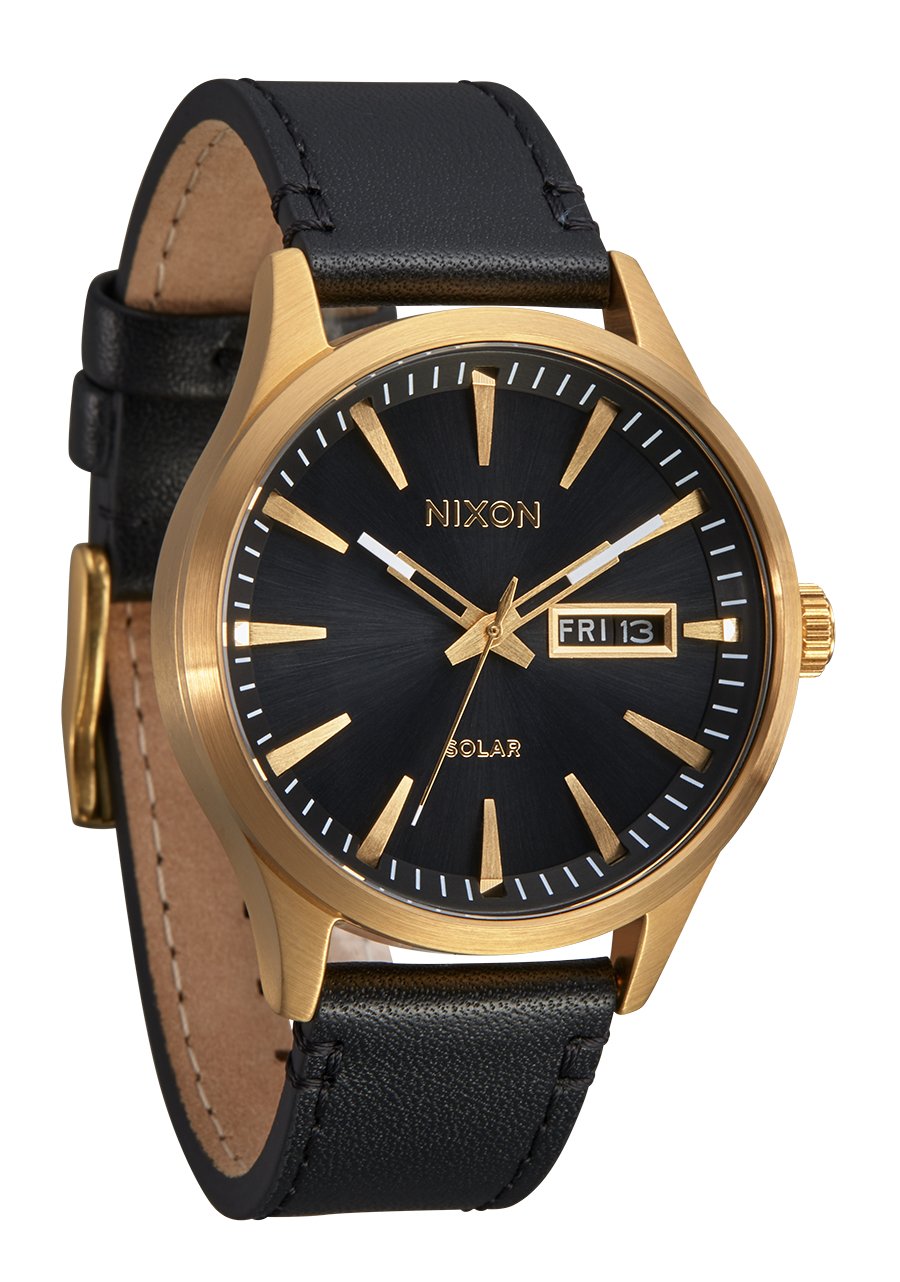 Sentry Solar Leather - All Gold / Black View 2