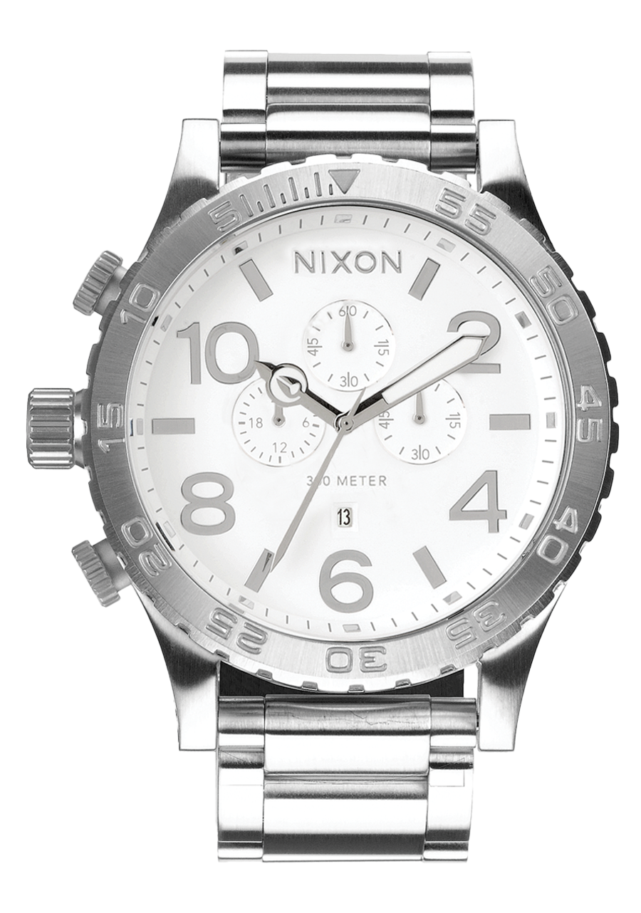 51-30 Chrono - High Polish / White View 1
