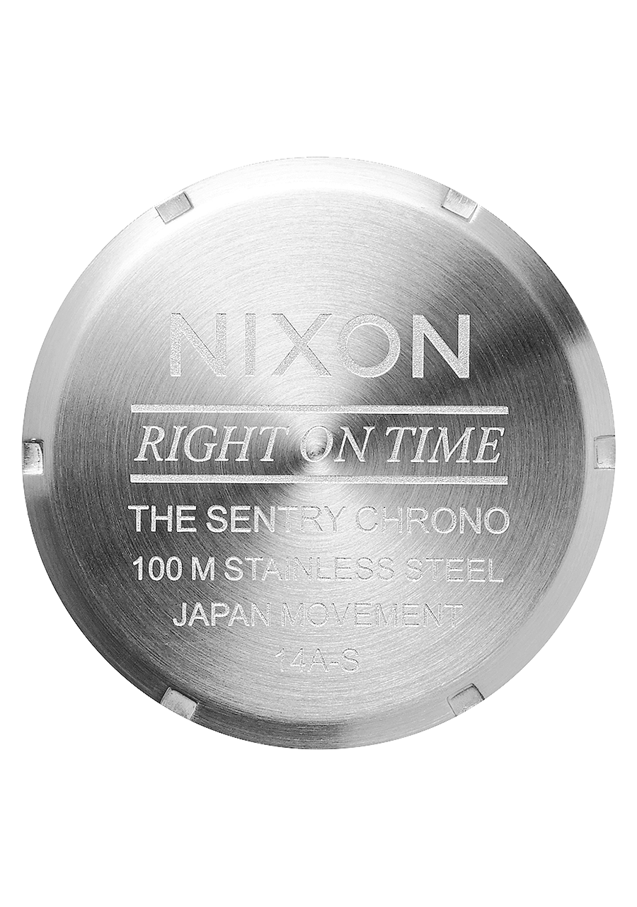 Sentry Chrono Leather - Chrome / Cloud Sunray / Black View 5