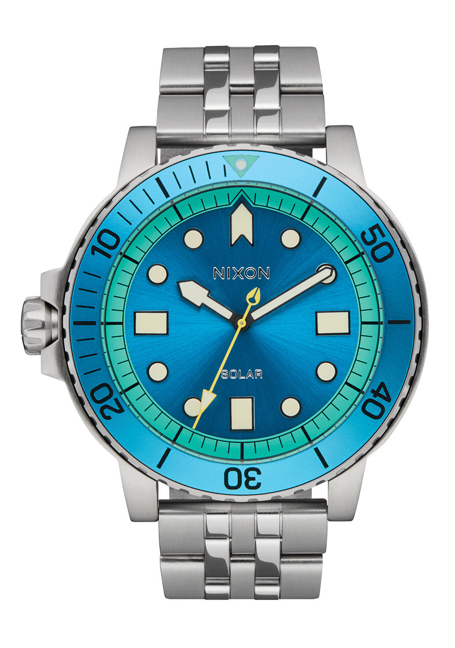 Stinger 44 - Silver / Byron Blue / Green View 1