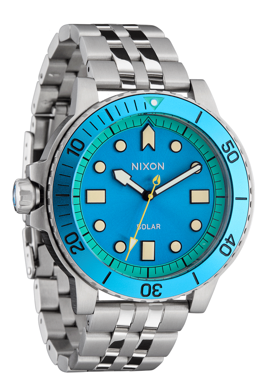 Stinger 44 - Silver / Byron Blue / Green View 2