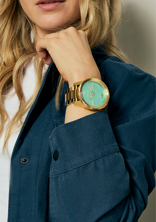 Corporal Stainless Steel - Gold / Turquoise / Gold