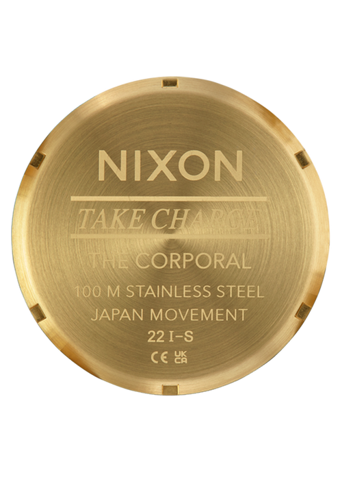 Corporal Stainless Steel - Gold / Turquoise / Gold