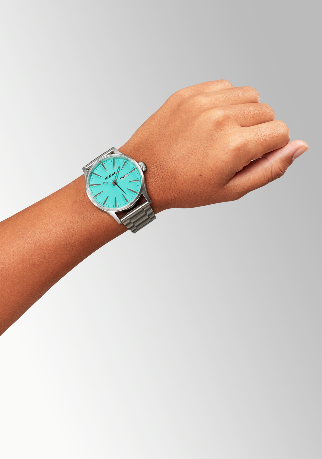 Sentry Stainless Steel - Silver / Turquoise View 7