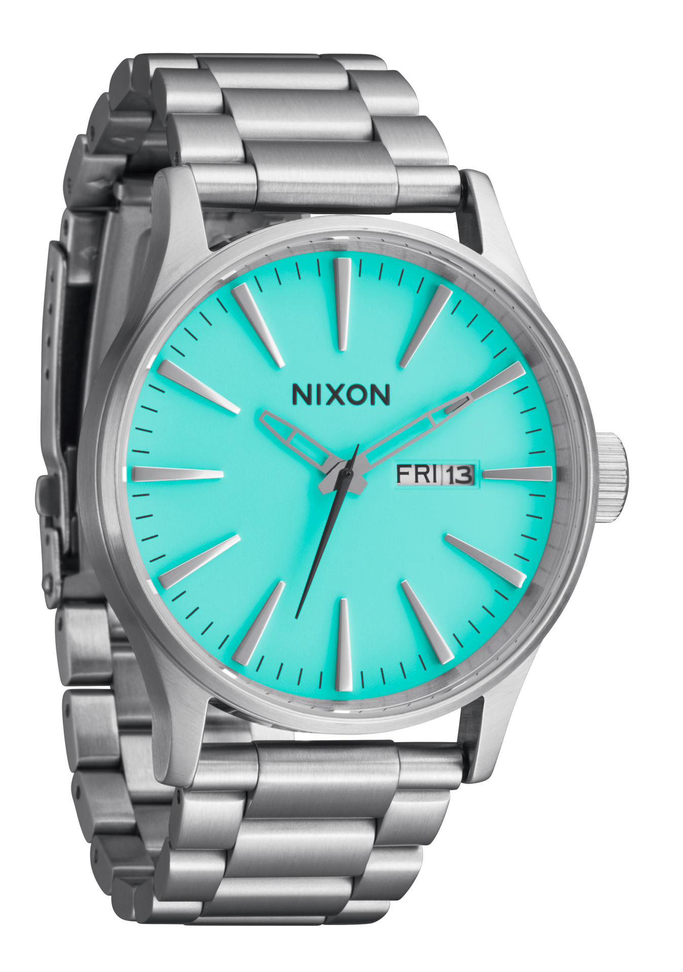 Sentry Stainless Steel - Silver / Turquoise View 2