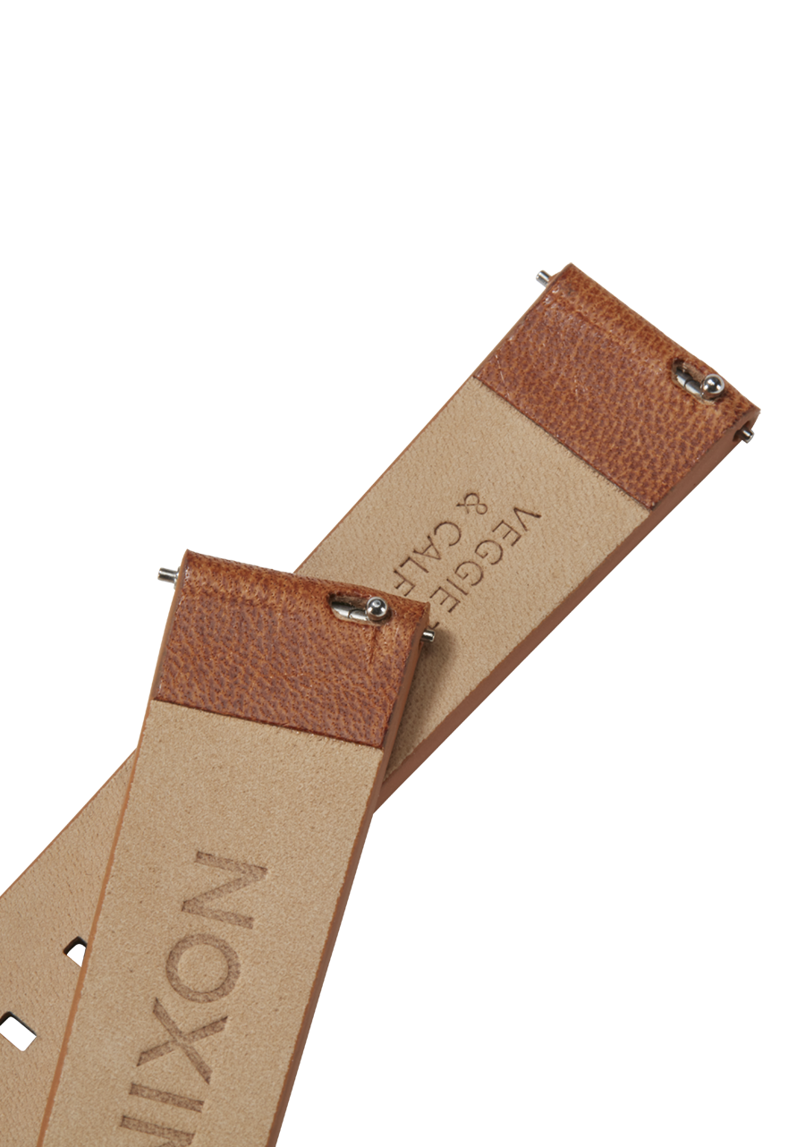 16mm Veg Tanned Leather Band - Marron clair View 4