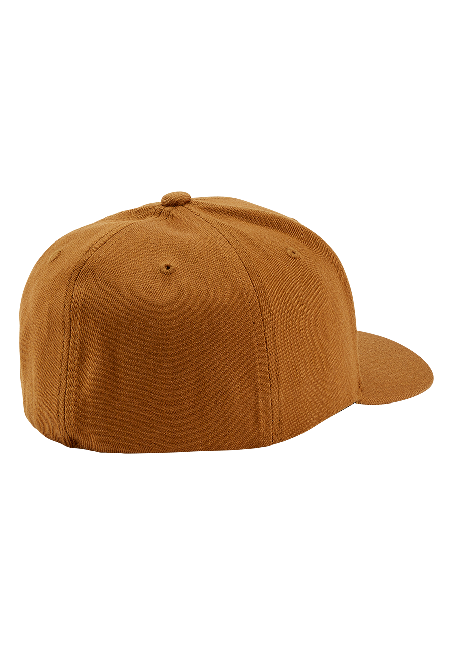 Deep Down Flexfit Athletic Fit Hat - Brown / Black View 2