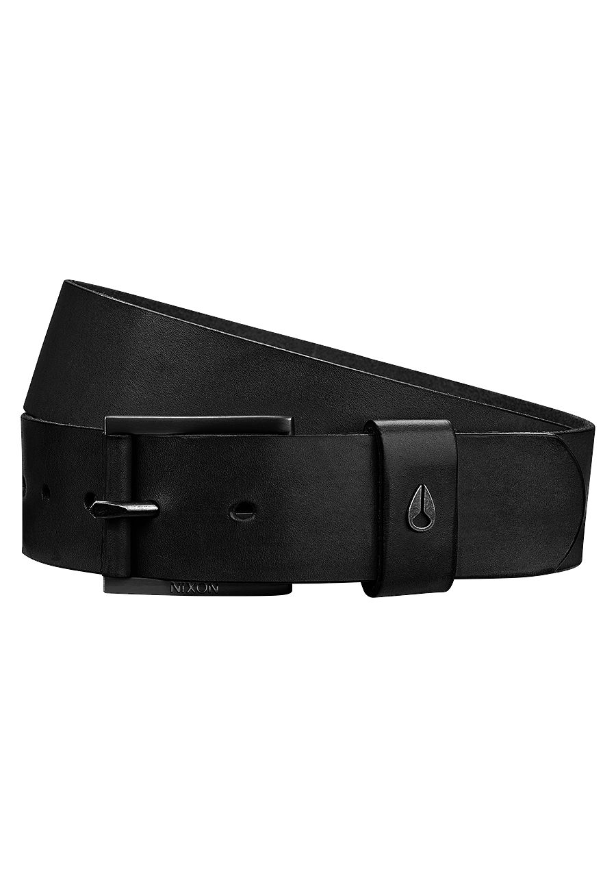 Americana Leather Belt - Black View 1