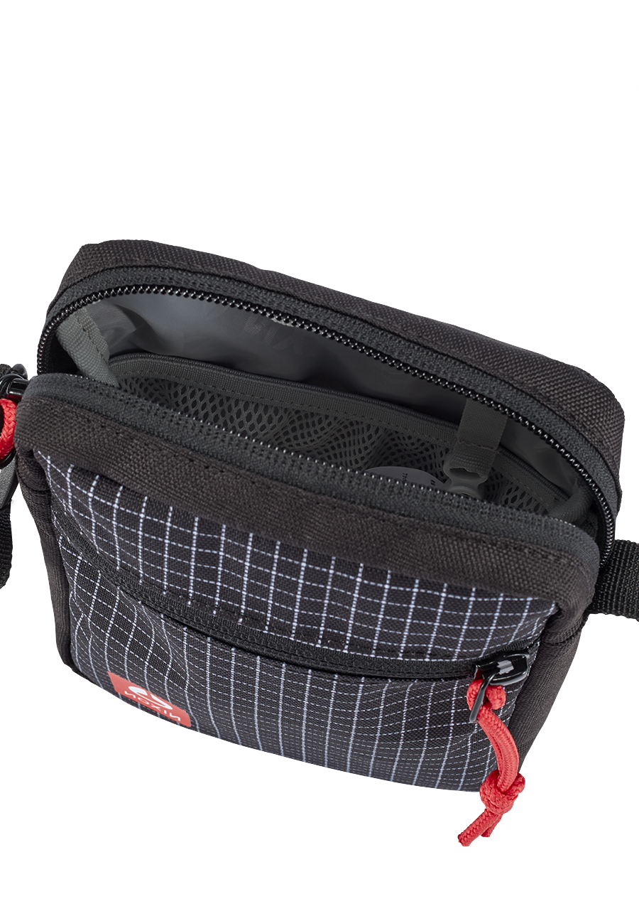 Stash Bag - Black / Red View 3
