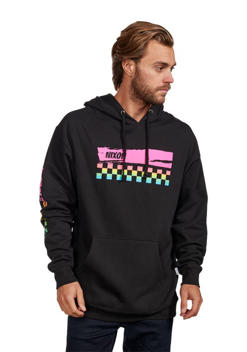 Pull Circuit - Noir / multicolore