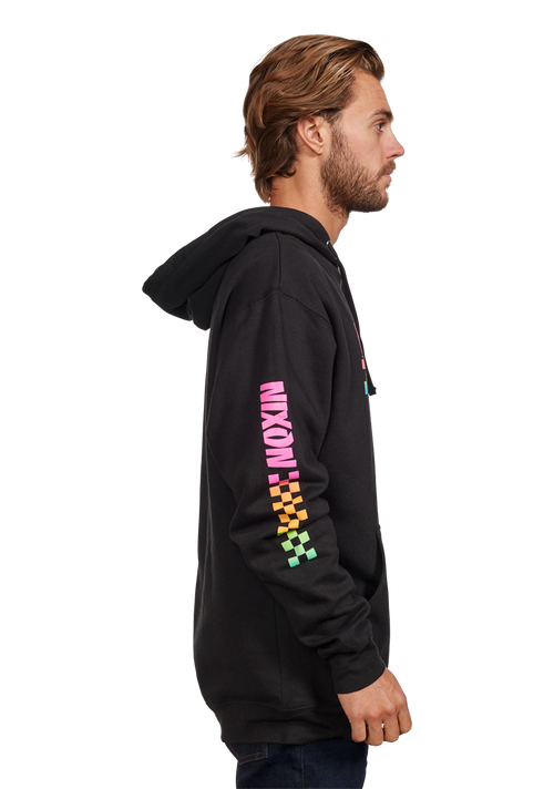 Pull Circuit - Noir / multicolore