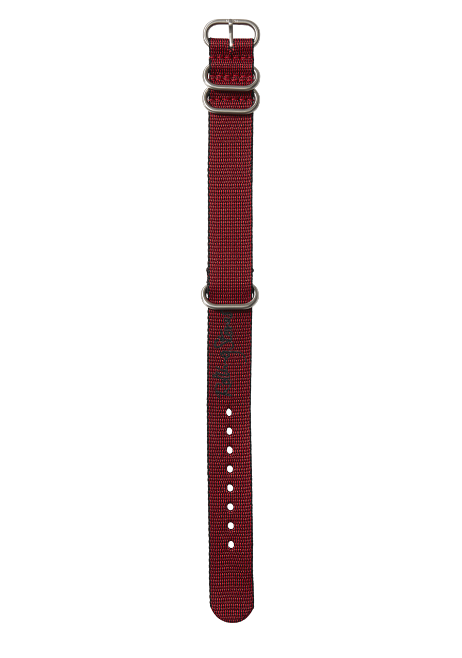 Rolling Stones 20mm Recycled One Piece Band - Rouge View 1