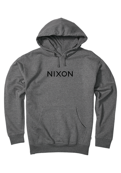 Sweat à Capuche Wordmark - Gris foncé moucheté