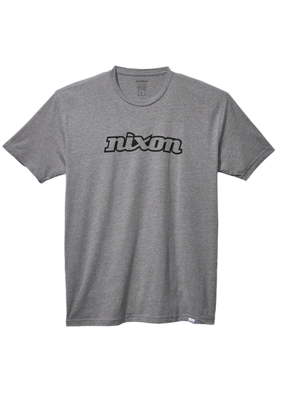 OG Script Eco-Repreve® T-Shirt - Gris foncé moucheté / noir