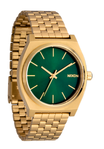 Time Teller - Gold / Green Sunray View 2