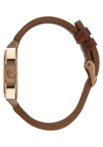 
Nixon Time Teller Watch - Analog - Rose Gold / Gunmetal / Brown - View 2