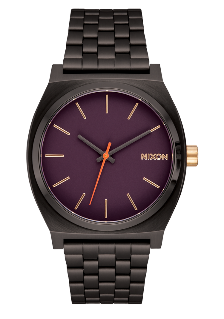 Time Teller - Gris anthracite / Mûre / Or