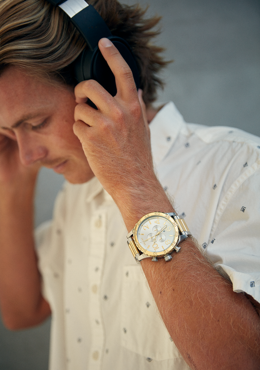 51-30 Chrono - Poli brillant / Blanc