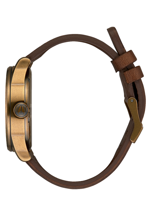 Sentry Leather - Brass / Black / Brown