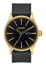 Sentry Leather - Gold / Black