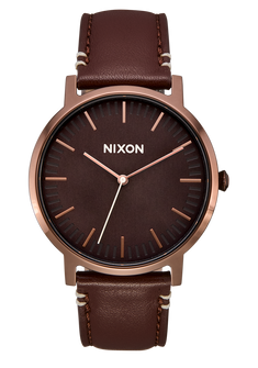 Porter Leather - Chocolat / Torréfaction foncée / Marron