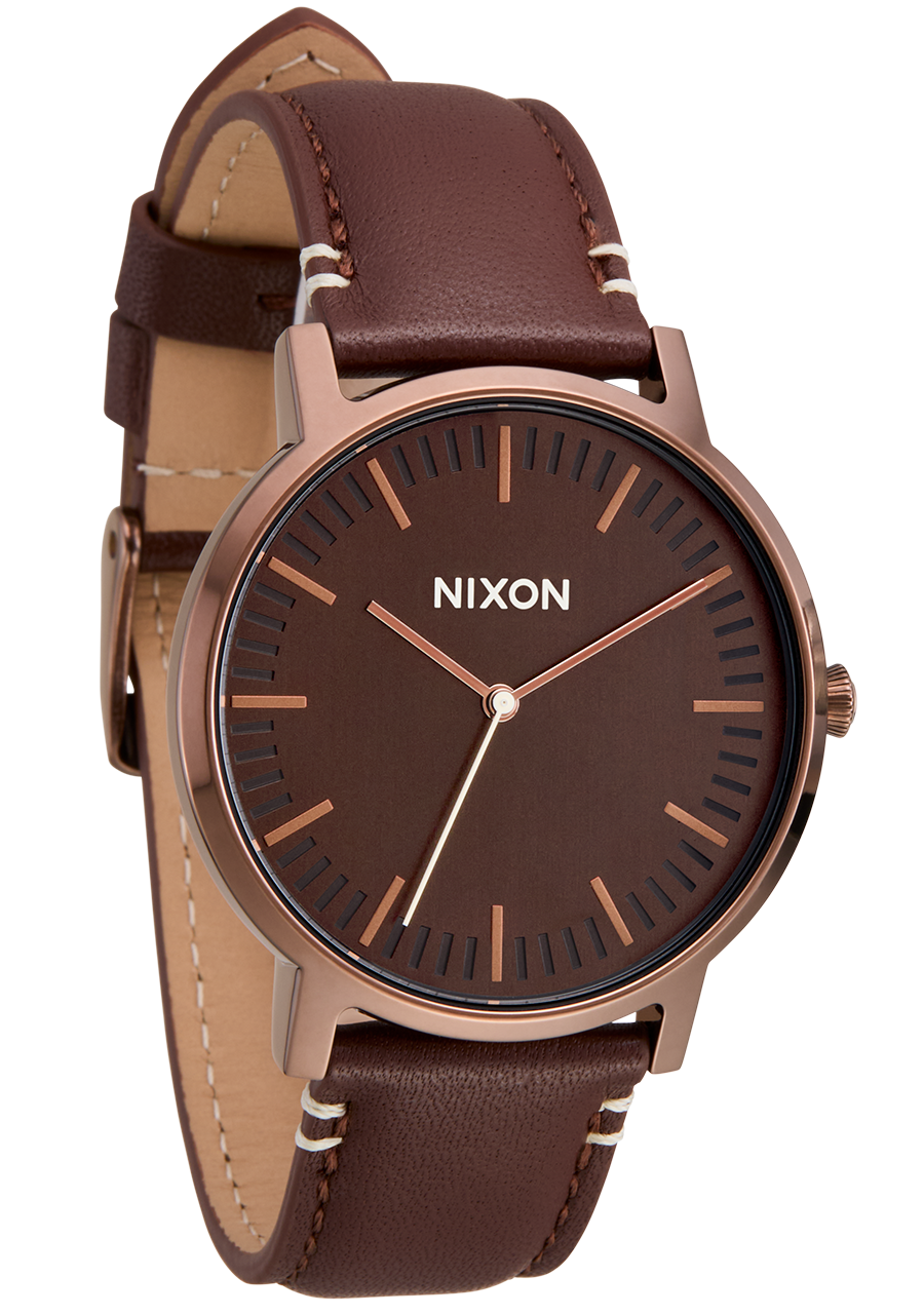 Porter Leather - Chocolat / Torréfaction foncée / Marron View 2