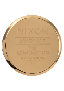 Kensington Leather - Gold / Black / White View 4