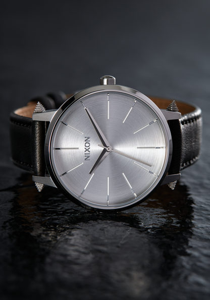 Kensington Leather - Silver / Artifact View 7