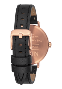 Arrow Leather - Rose Gold / Black View 3