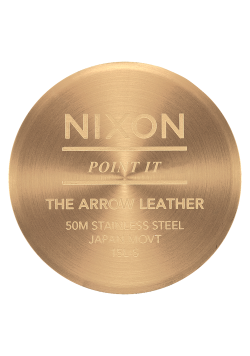 Arrow Leather - Doré / noir