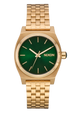 Medium Time Teller - Gold / Green Sunray