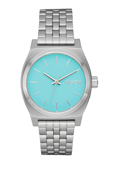 Medium Time Teller - Silver / Turquoise