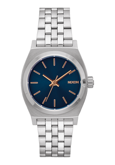 Medium Time Teller - Navy / Rose Gold