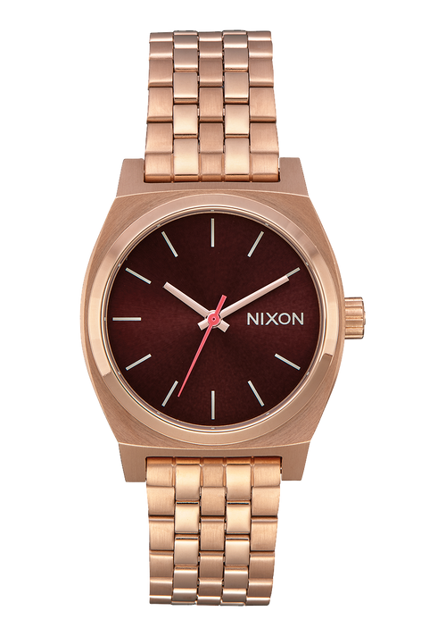 Medium Time Teller - All Rose Gold / Brown