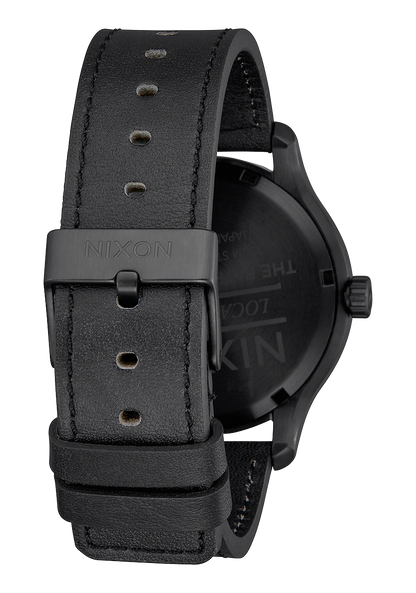 Patrol Leather - Noir / argent / noir View 3