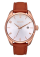 Thalia Leather - Rose Gold / White