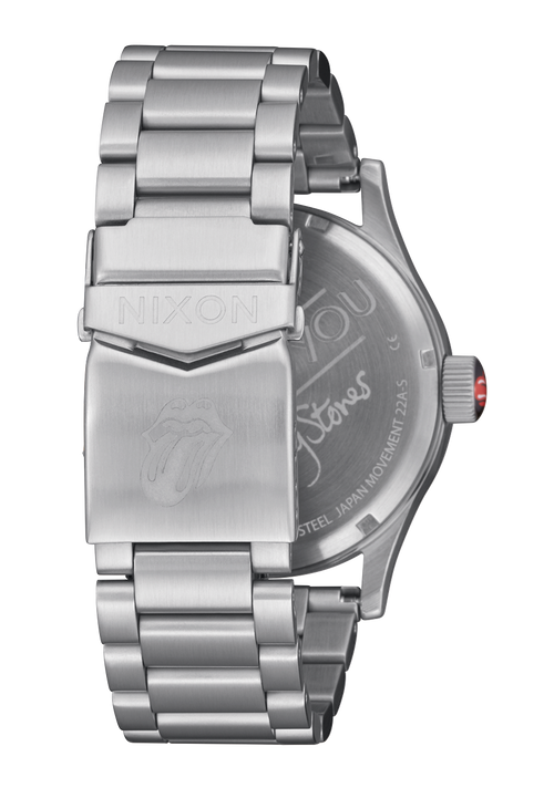 Rolling Stones Sentry Stainless Steel - Argent / noir