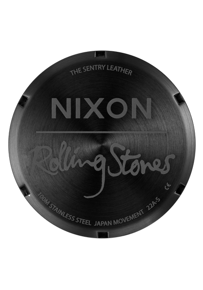 Rolling Stones Sentry Leather - Noir uni View 5