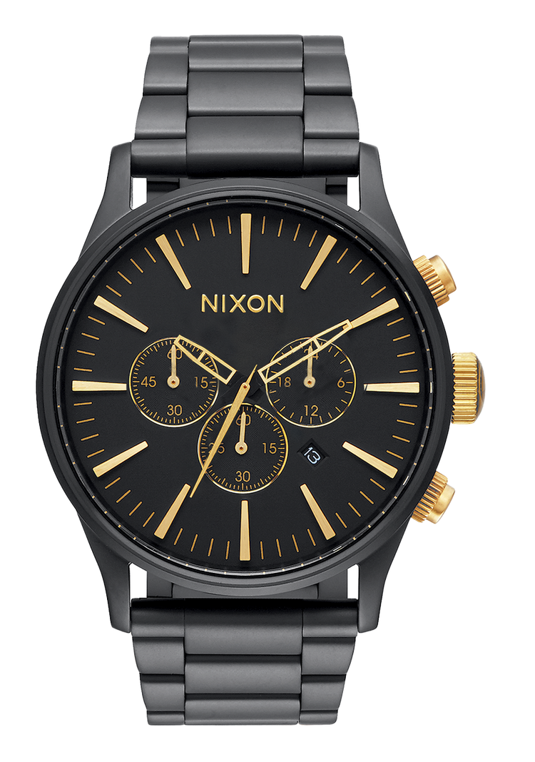 Sentry Chrono - Noir mat / Or